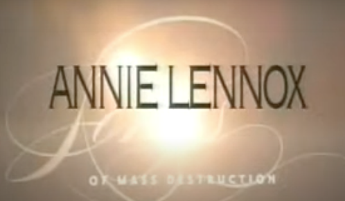 Annie Lennox "Songs of Mass Destruction" TV Ad - 2007