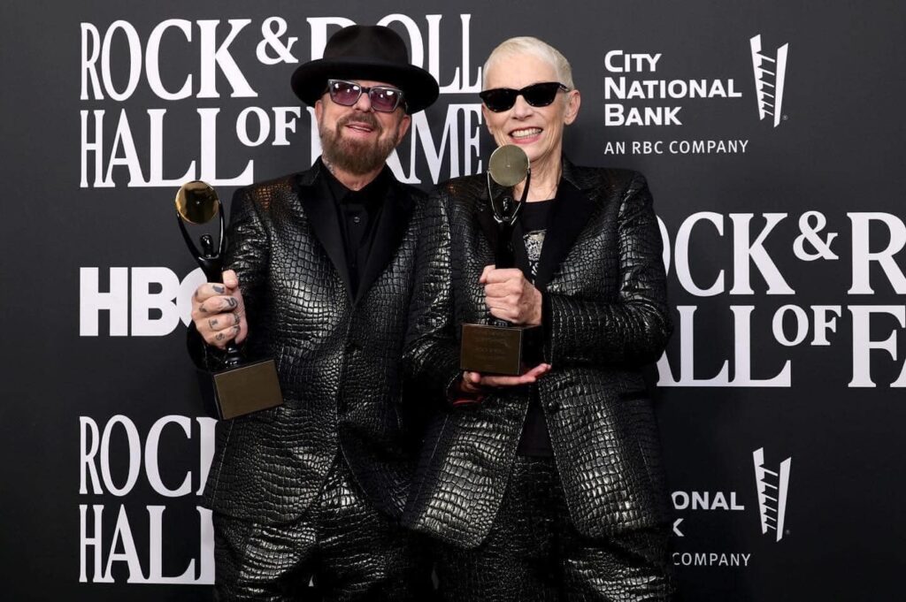 Eurythmics Inducted Into The Rock and Roll Hall of Fame